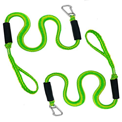 WaveRunner Jet Ski Kayak Boat Accessories 4' Length Gifts for Boat Owners Pontoon Accessories SeaDoo Bungee Cords for Boats Jonmily Creations 2Pcs Boat Dock Line Perfect for bass Boat WaveRunner Jet Ski Kayak Boat Accessories 4' Length Gifts for Boat Owners Pontoon Accessories SeaDoo Bungee Cords for Boats Jonmily Creations 2Pcs Boat Dock Line Perfect for bass Boat